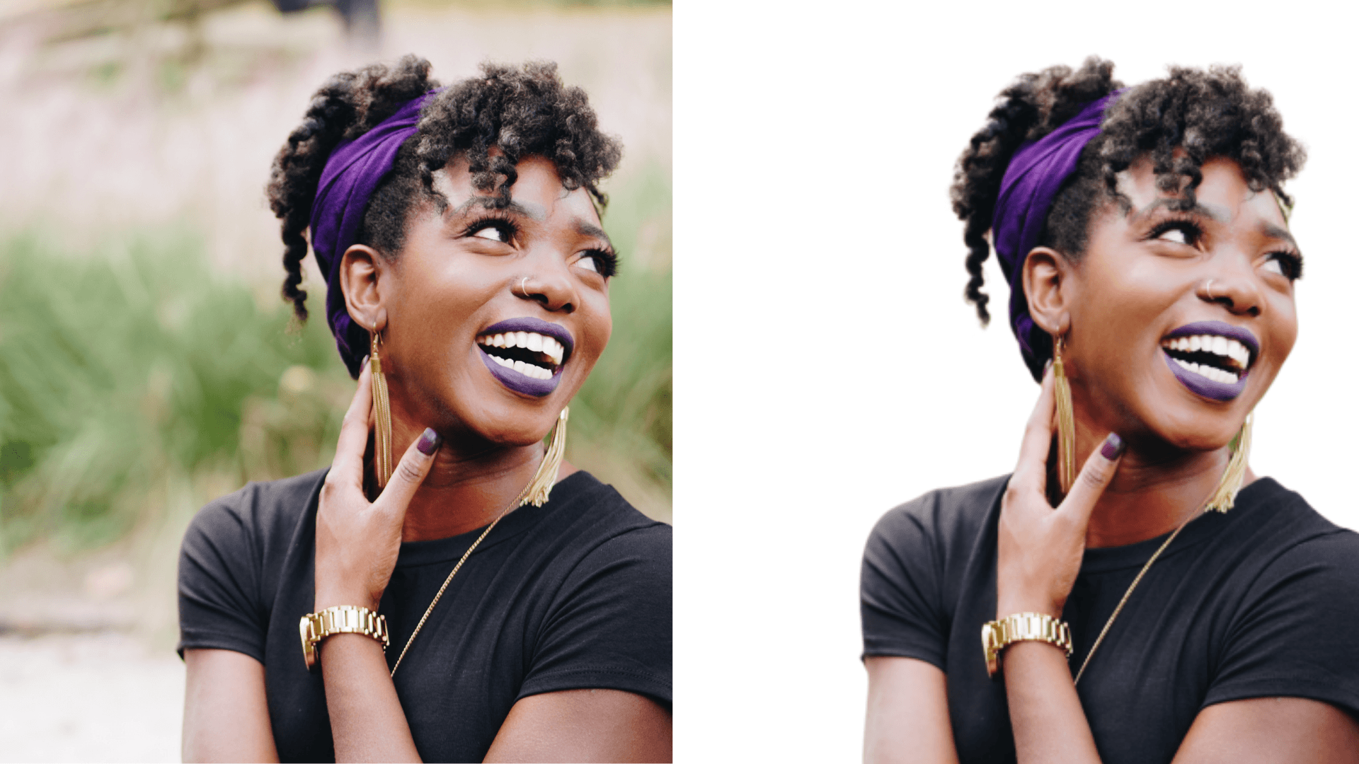 Background image removal