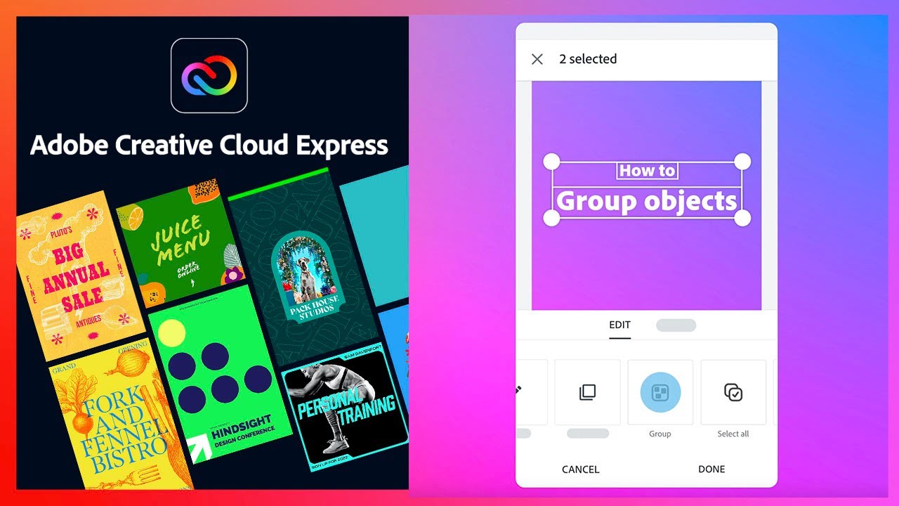 Adobe Express App